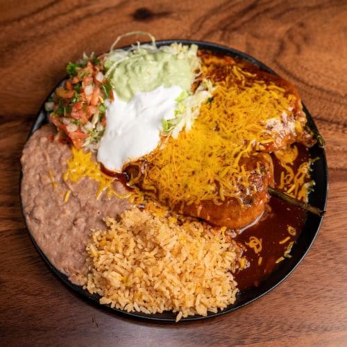 Mexican restaurant with home delivery